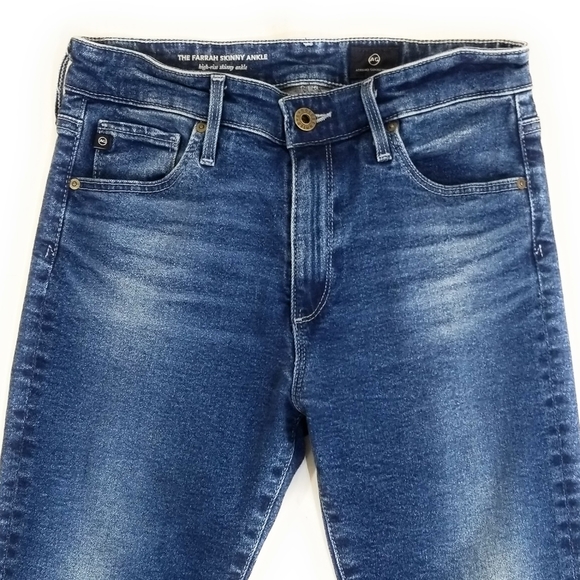 AG Jeans The Farrah High Rise Skinny Ankle 26 R - Picture 7 of 10